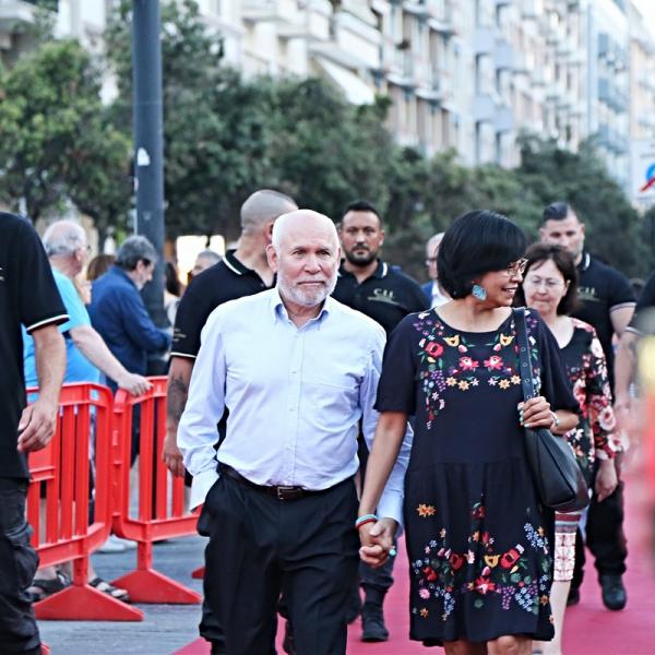 Steve McCurry e la moglie Andie