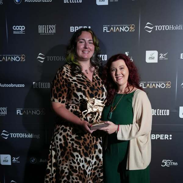 Premio Internazionali Flaiano d'Italianistica 'Luca Attanasio' a Icc Los Angeles. Alessandra Balzani and Jaclyn Taylor