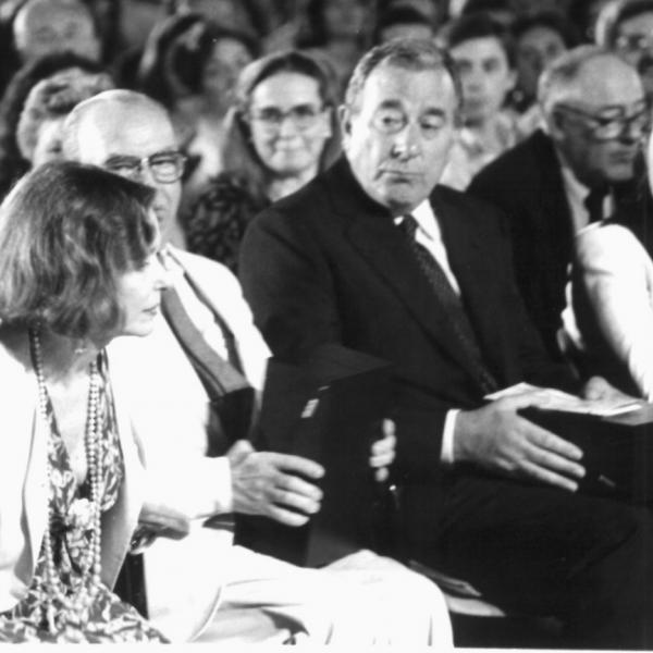 Awarded 1993, from left: Susan Strasberg, Alberto Lattuada, Biagio Agnes, Francesca Neri