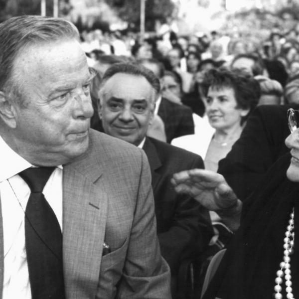 Franco Zeffirelli e Alida Valli